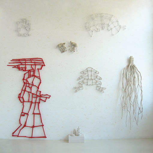 wand in atelier 2006